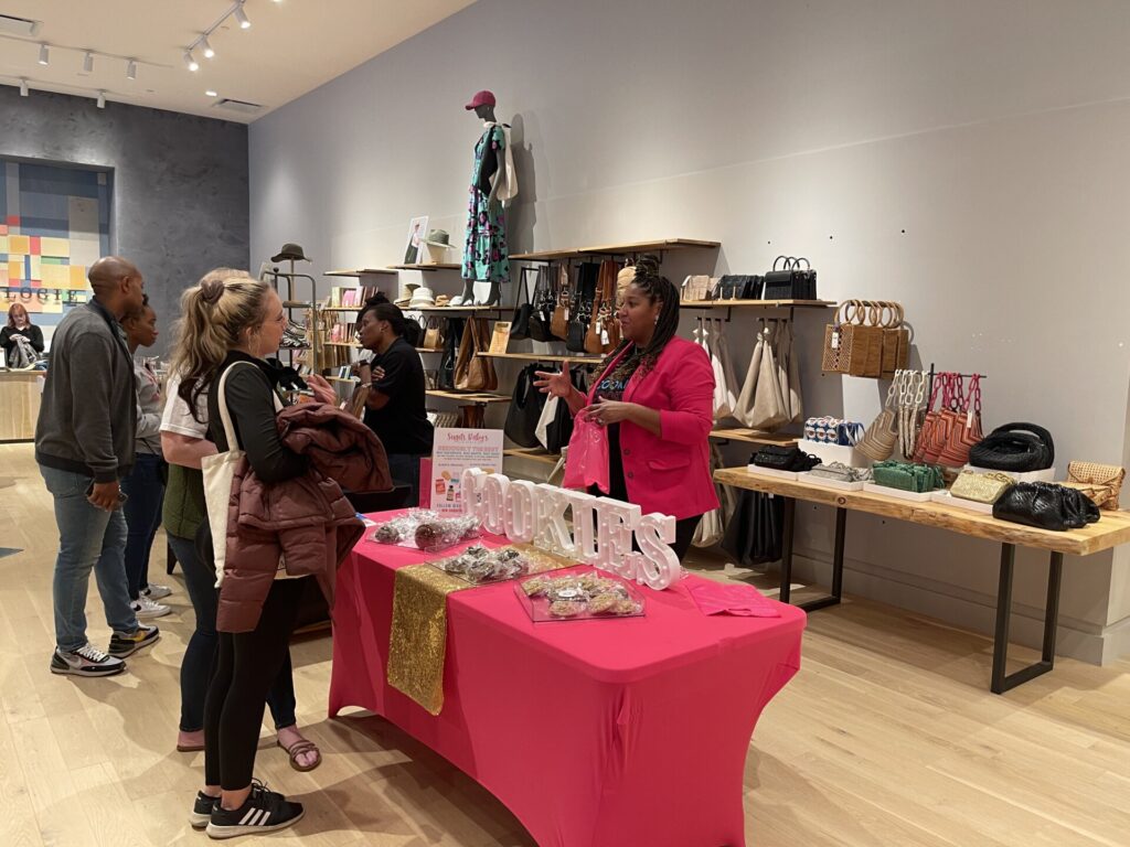 GGBC visits Local Businesses at Anthropologie’s Black History Pop-Up Market