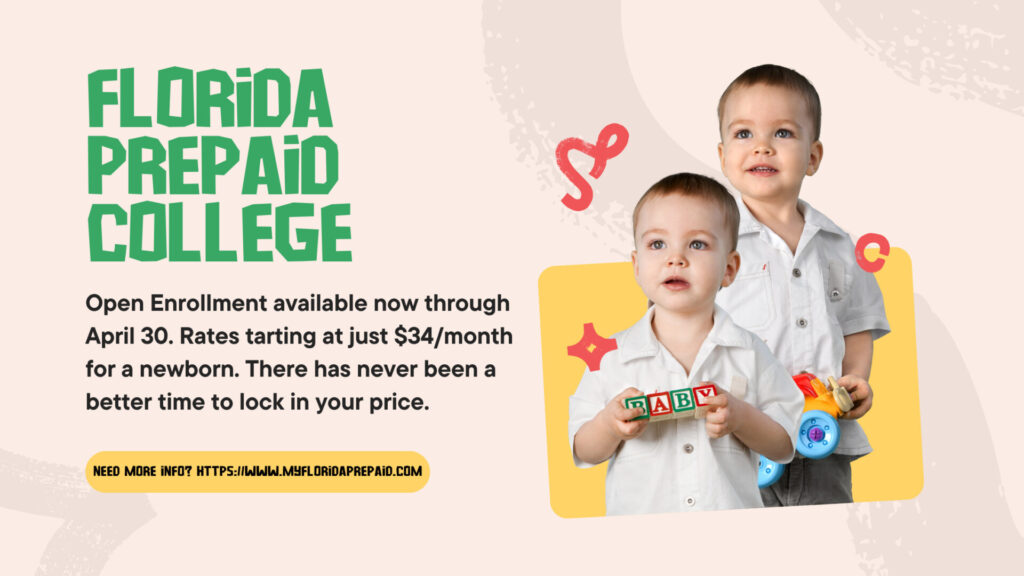 Florida Prepaid College Plans: Enroll NOW for lowest rates in over 10 years!